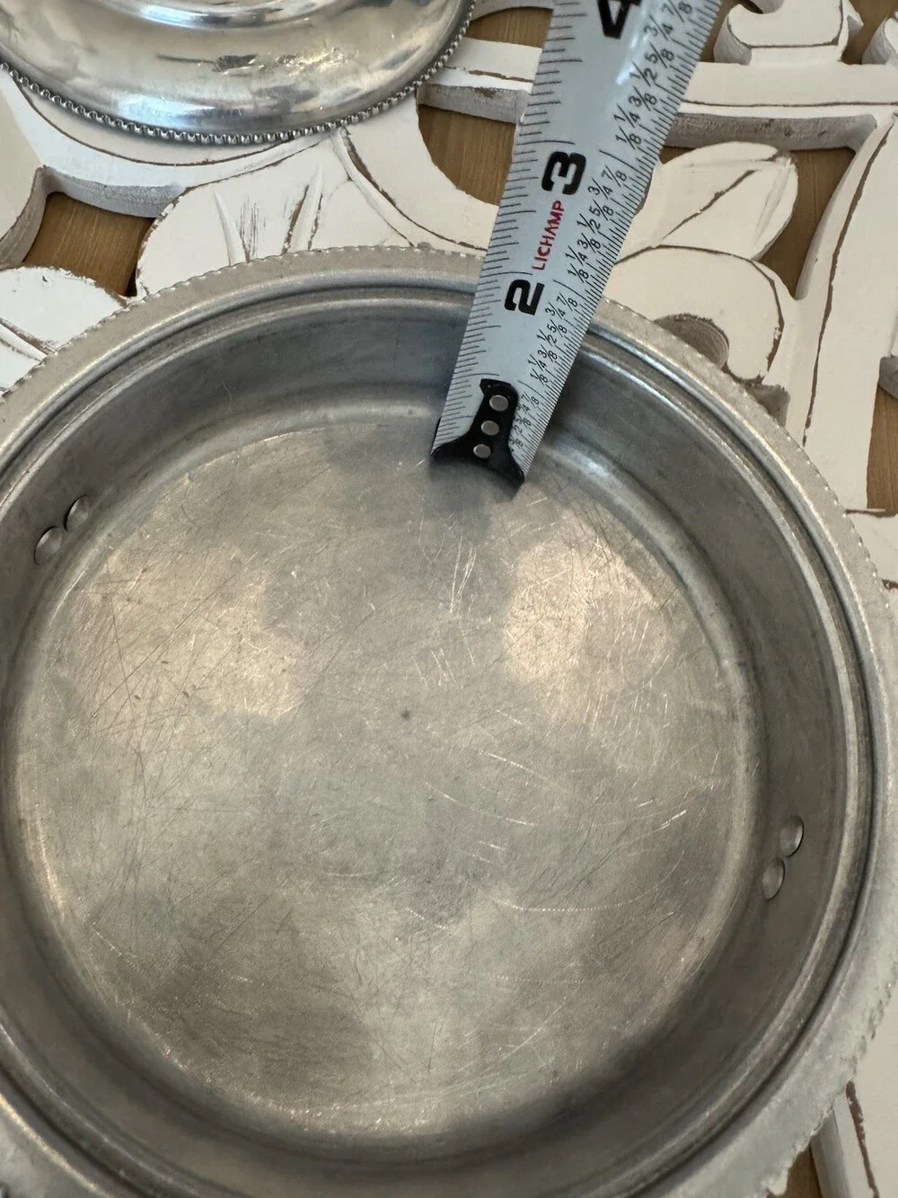 Cromwell Handwrought Aluminum Small Simmer Pot Vintage